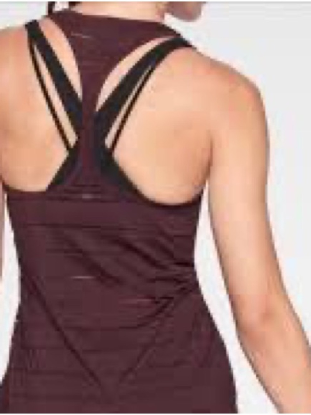 Women’s Athleta Max Out Chi Tank Top L
